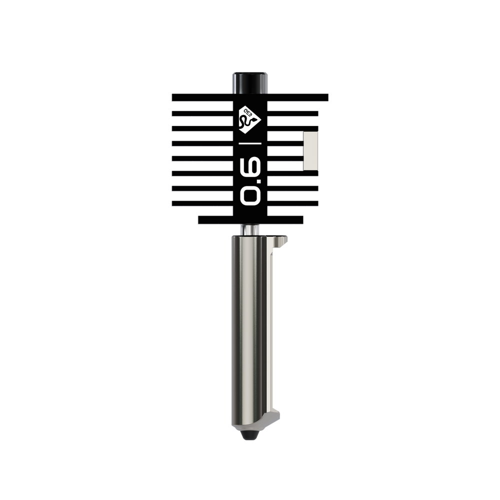 E3D DiamondBack HotEnd 0.6 mm for Bambu Lab A1, front view