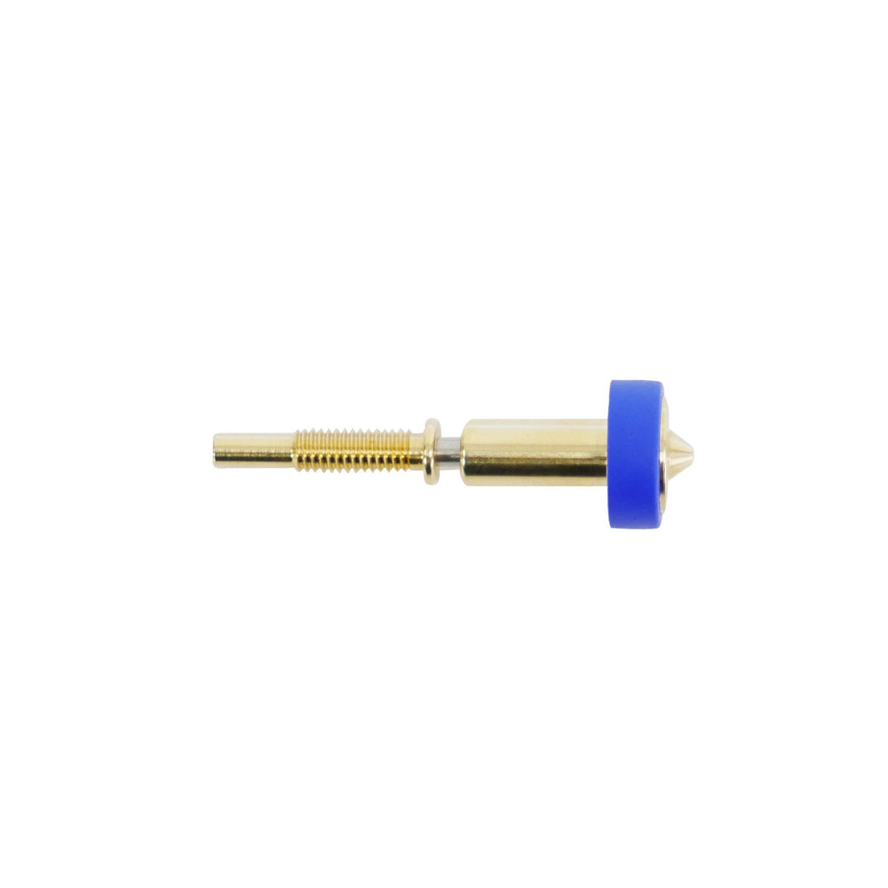 E3D Revo High Flow brass nozzle 0.6 mm with blue sock