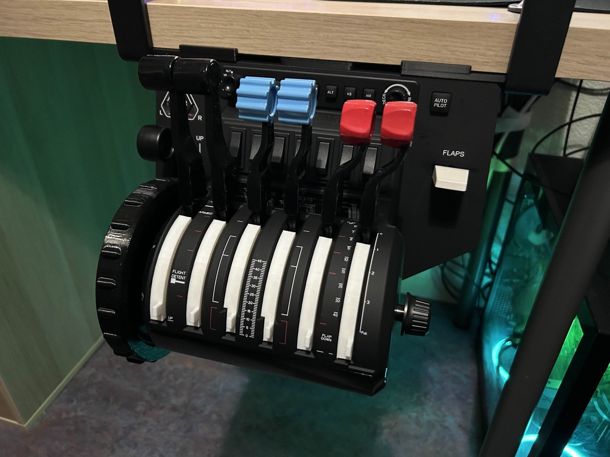 Honeycomb Bravo Throttle Quadrant Dust Cover for Flight Simulator Setup | Protective Cover for Bravo Throttle Sim Equipment - Pjotr3DShop