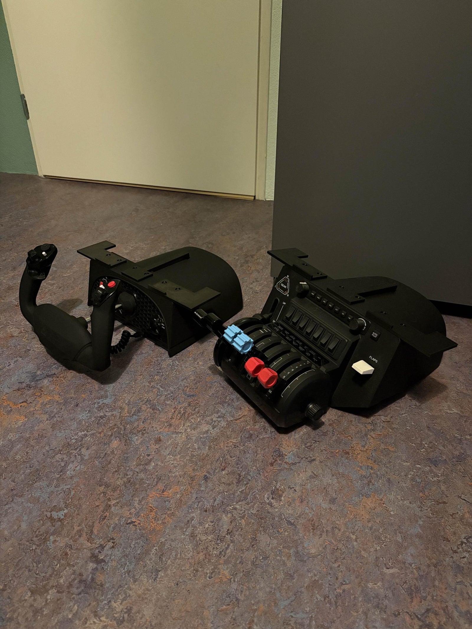 Honeycomb Alpha Bravo Flight Sim Under Desk Mounts