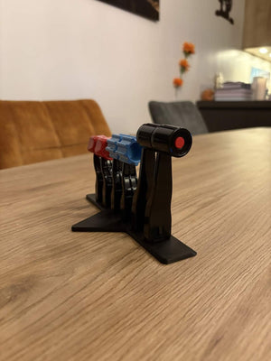 Honeycomb Bravo Throttle Lever Stand, Standalone or Wall Mount