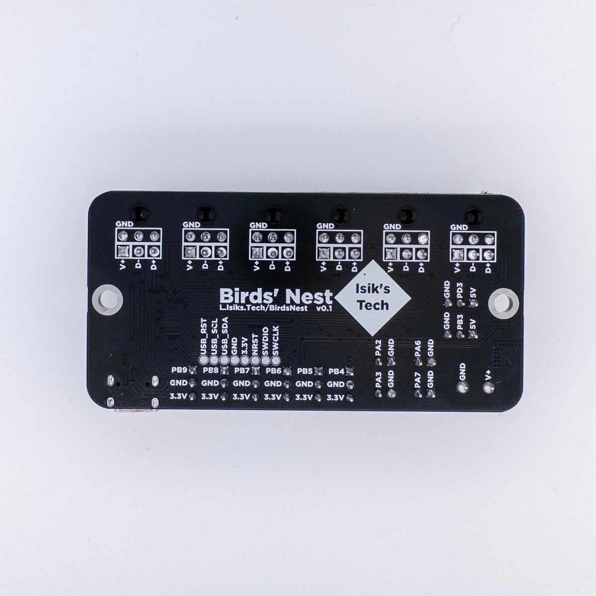 Isik's Tech Birds' Nest USB Hub for Toolchanger 3D Printers (Pre-Order) - Pjotr3DShop