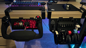 Under Desk Mount for Honeycomb Alpha Flight Yoke & Bravo Throttle Quadrant - Pjotr3DShop