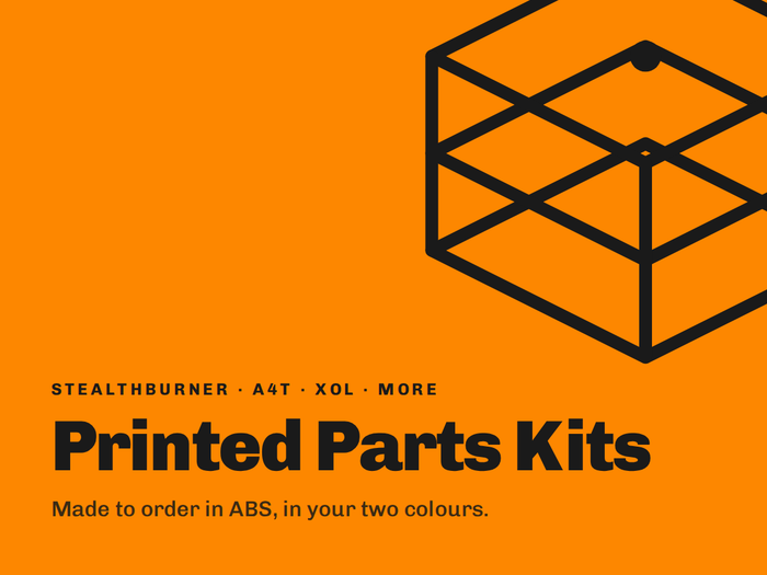 Printed parts kit