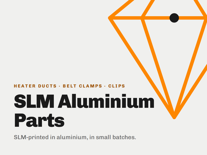 SLM-aluminium onderdelen