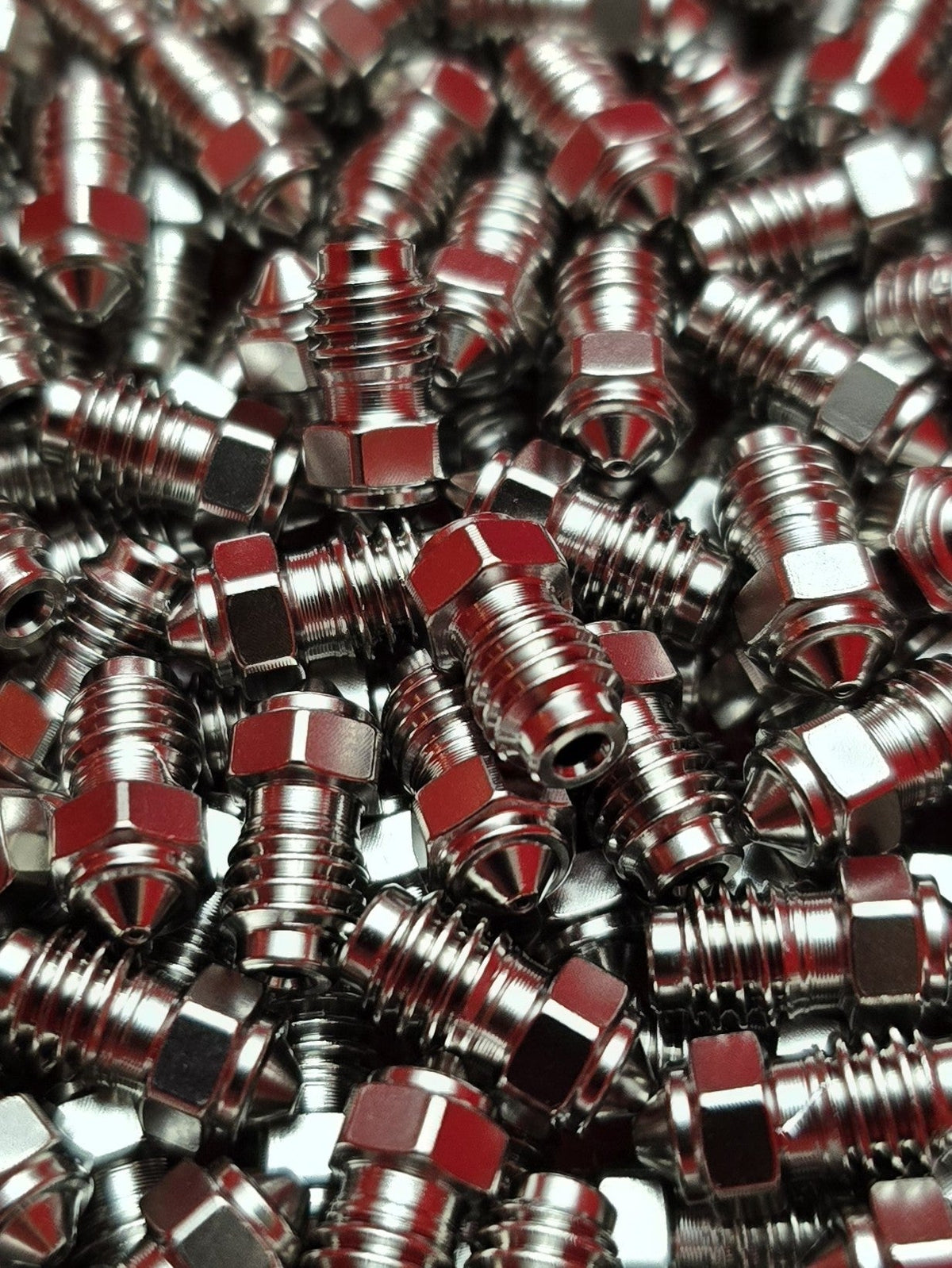 Luke's Lab Two Step plated copper nozzle, V6 thread