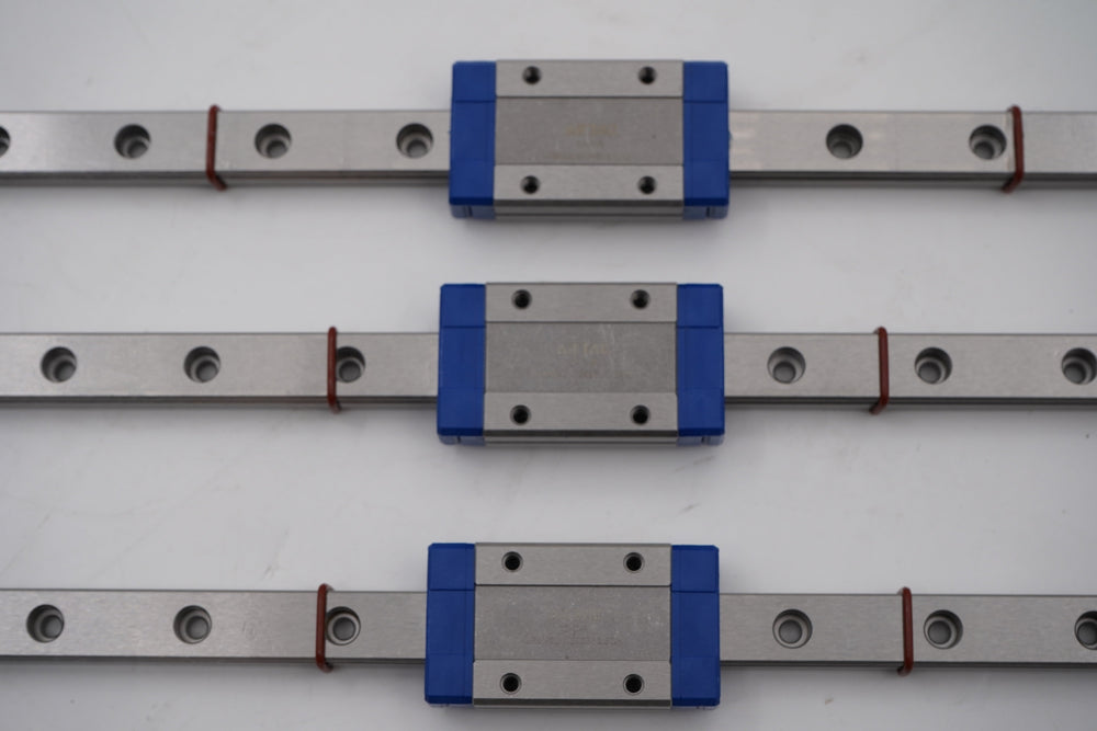 Airtac MGN12H linear rail and carriage, side view