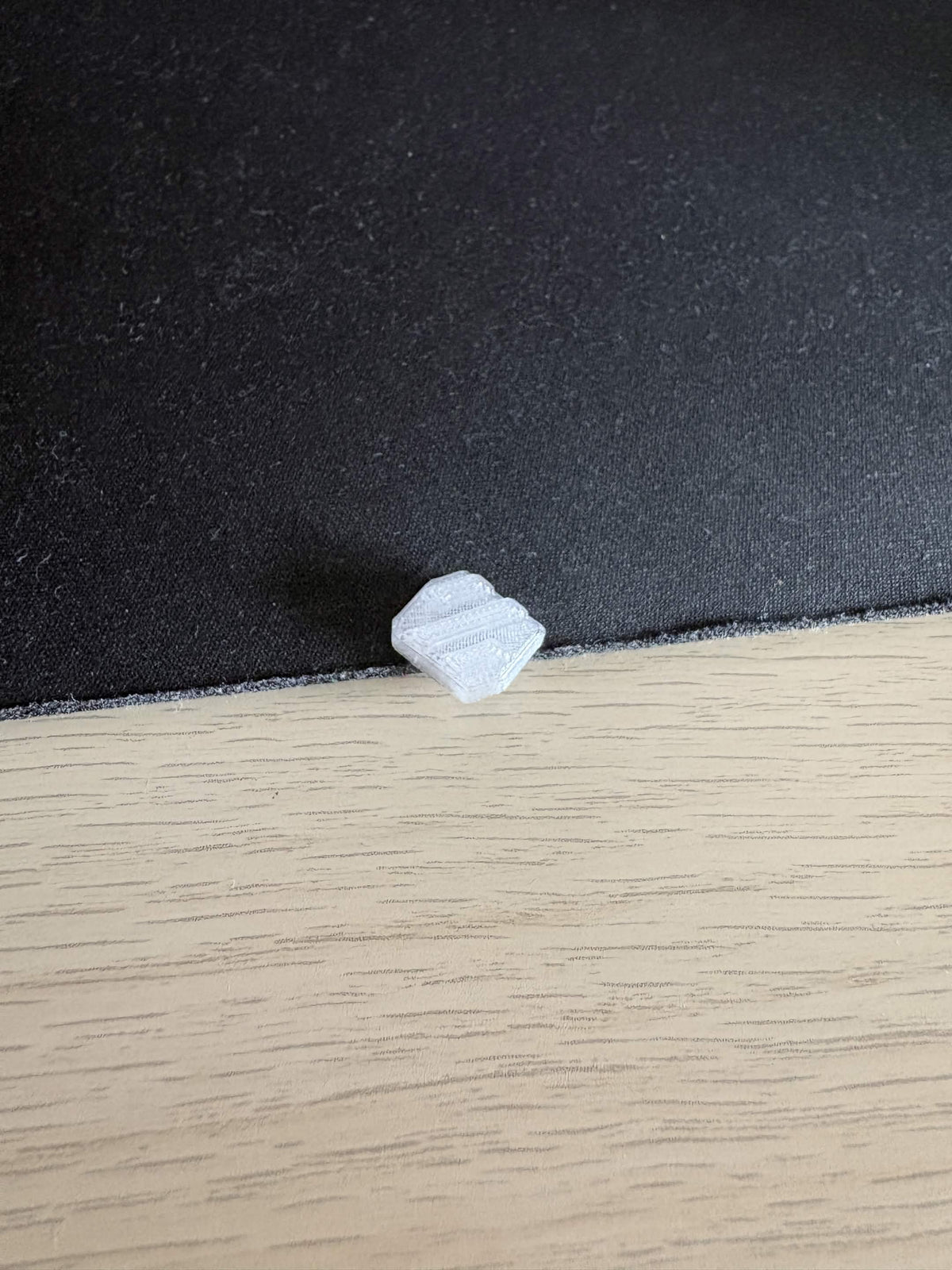Rainbow Barf light diffuser for the Voron Stealthburner in clear PETG, discrete-LED version