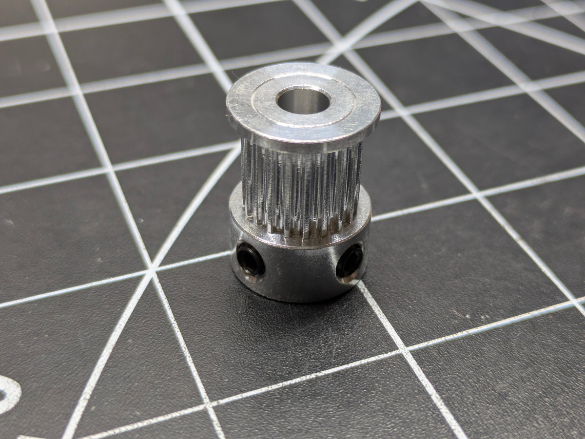 Runice 20T 2GT pulley, 5 mm bore, for 9-10 mm belts