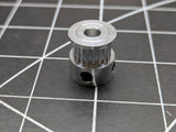 Runice 20T 2GT pulley, 5 mm bore with grub screws