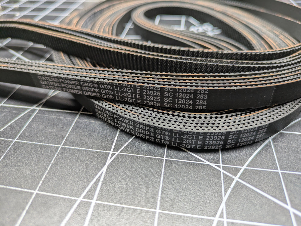 Gates 2GT EPDM closed-loop timing belt, 2400 mm, for the Monolith gantry