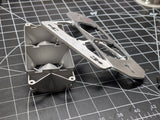 500W SLM aluminium chamber heater duct (shown with mounting plate, not included)