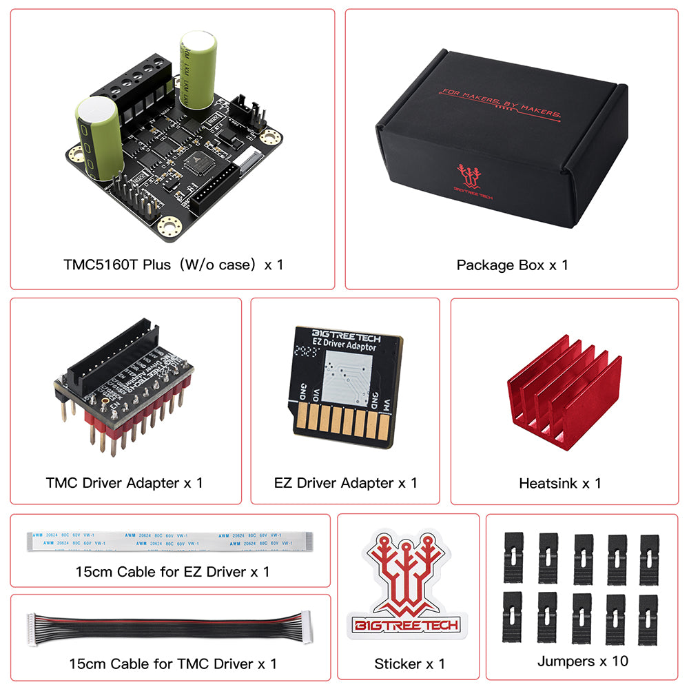 BIGTREETECH TMC5160T Plus stepper driver without case