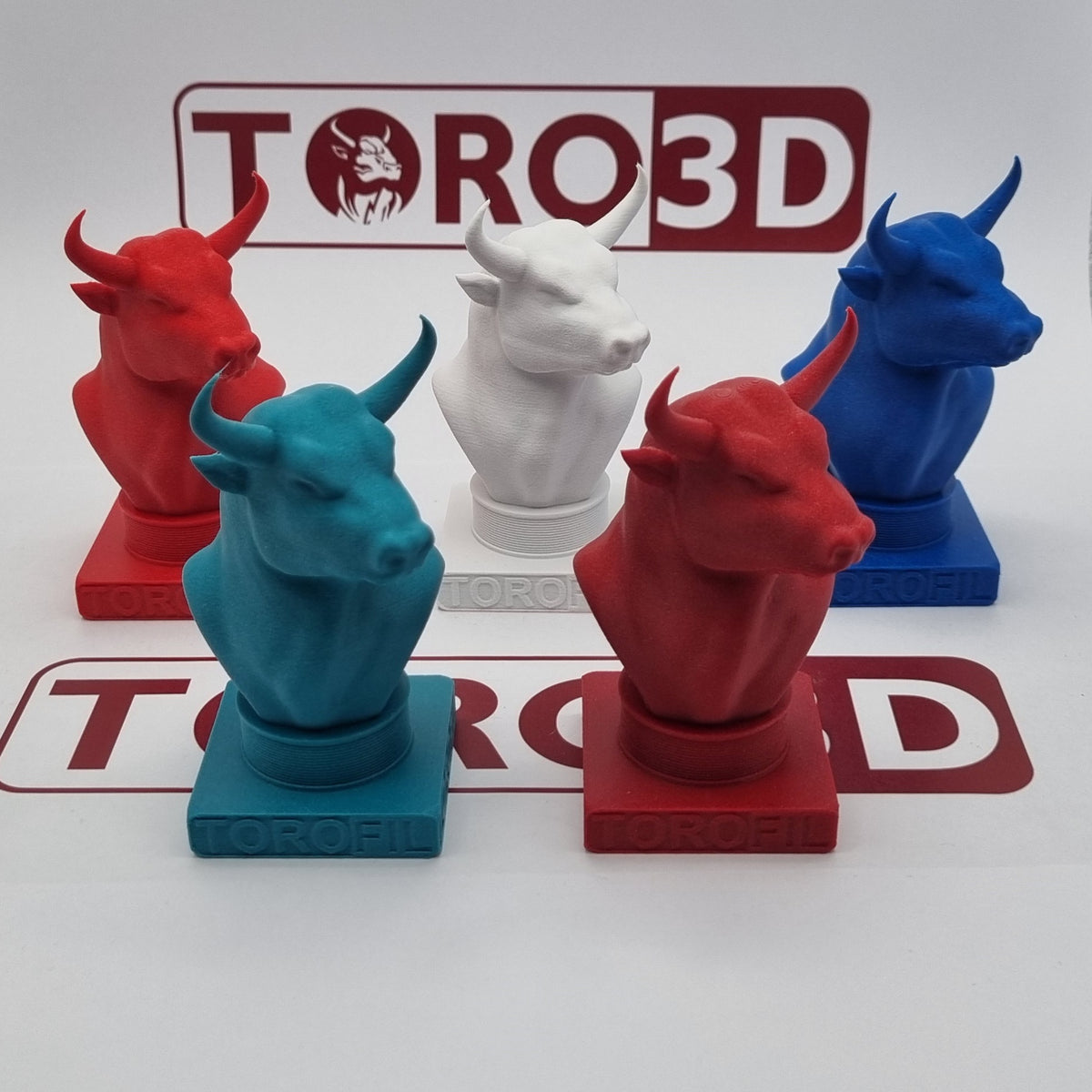 Statues printed in Torofil ABS-GF