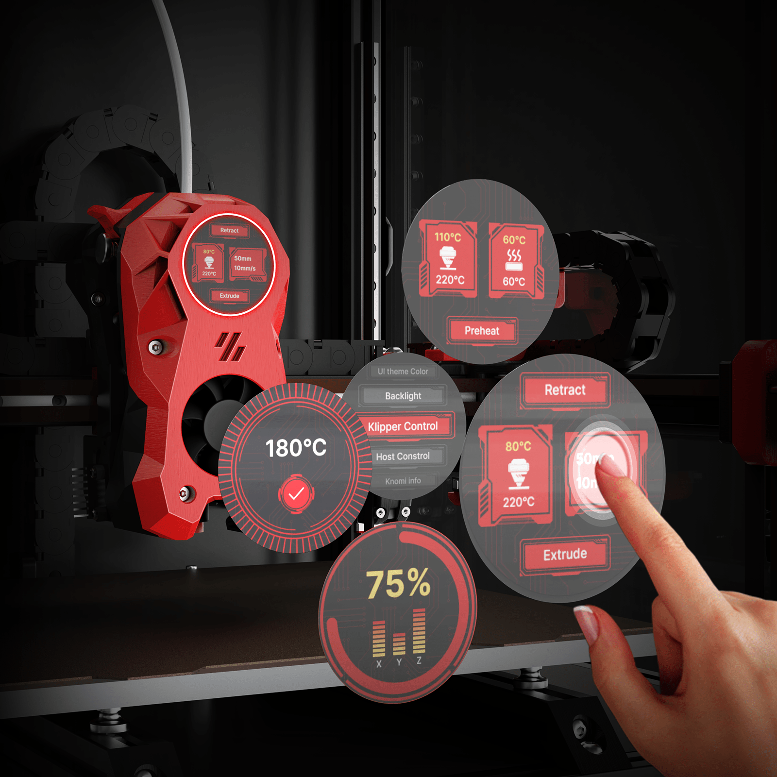 BIGTREETECH KNOMI 2 for Voron Stealthburner (not for A1/P1/X1) - Pjotr3DShop