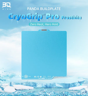 BIQU CryoGrip Frostbite Build plate voor Bambu Lab X1 C / P1P / P1S / A1 - Pjotr3DShop