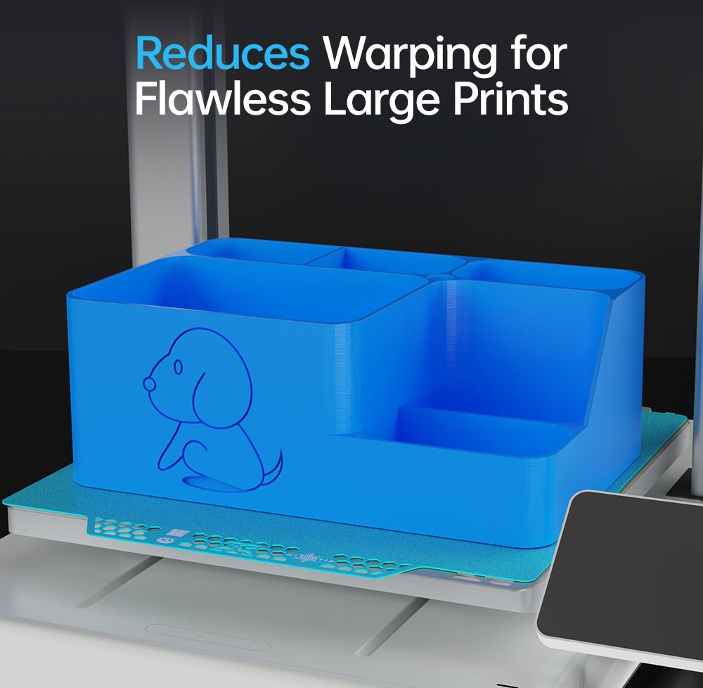 BIQU CryoGrip Pro Glacier Buildplate - 257 x 257 mm - X1 / P1 / A1 - Pjotr3DShop