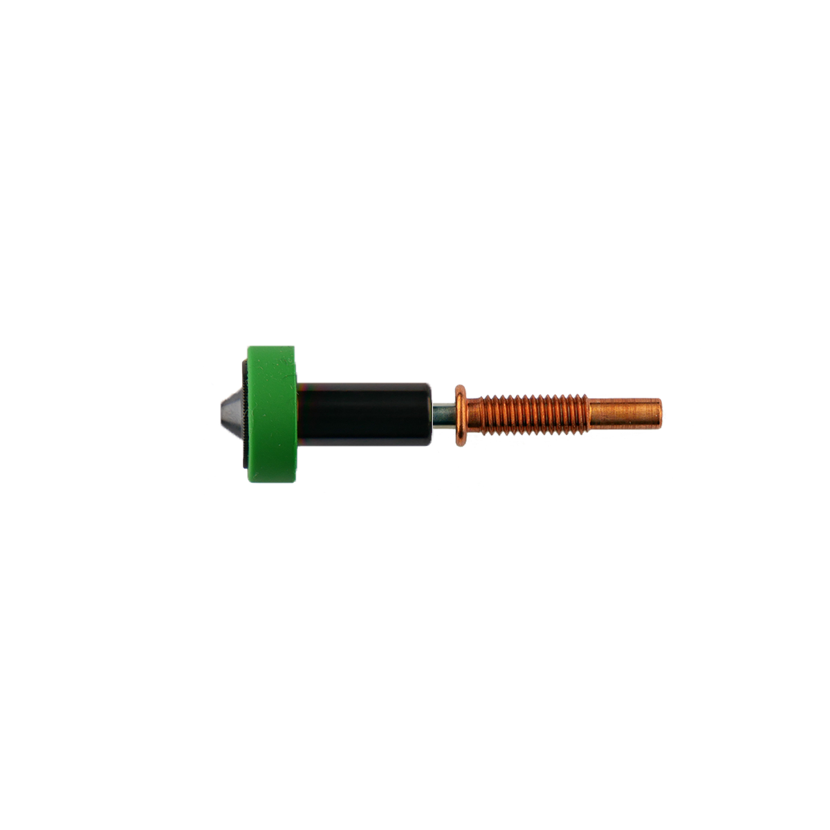 E3D Revo High Flow ObXidian nozzle 0.8 mm with green sock