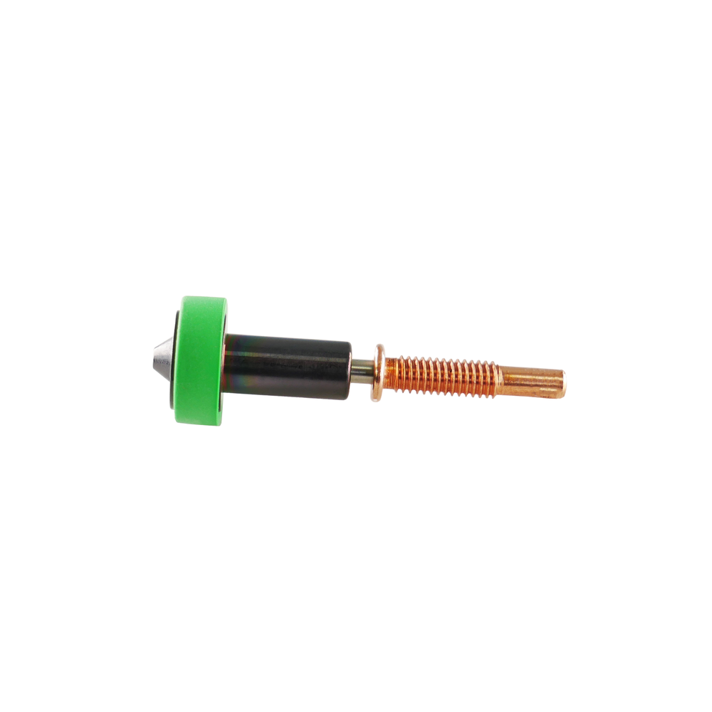 E3D Revo ObXidian nozzle 0.8 mm with green sock