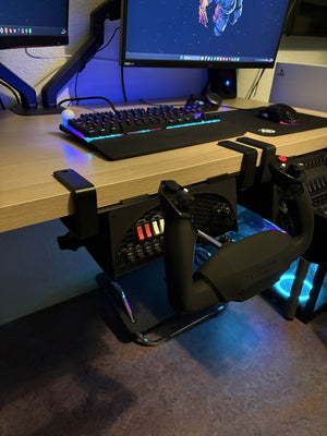 Honeycomb Alpha & Bravo Flight Sim Under Desk Mounts - Pjotr3DShop