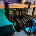 3D printed general aviation trim wheel cover for the Honeycomb Bravo
