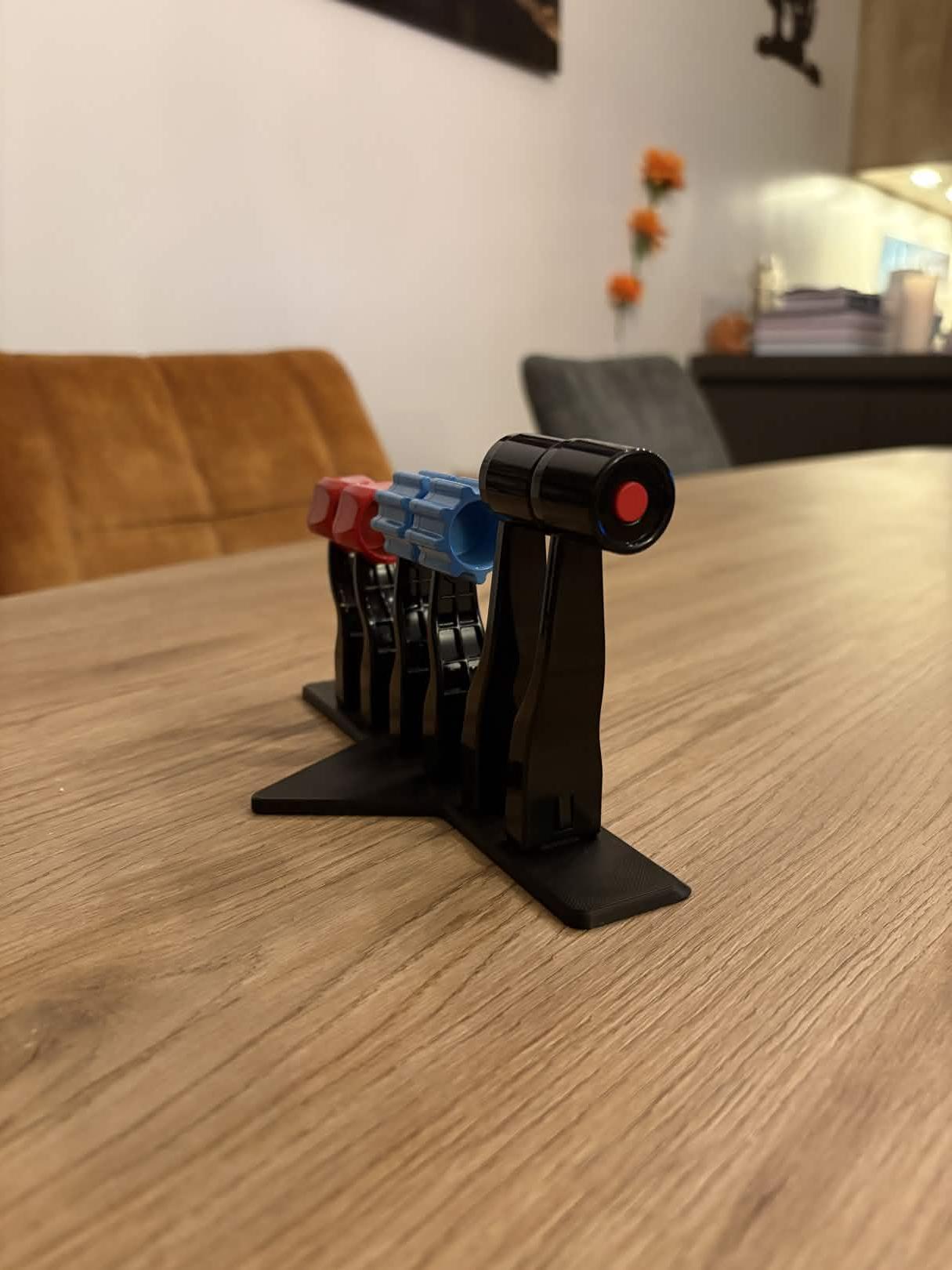 Honeycomb Bravo Throttle Lever Stand, Standalone or Wall Mount - Pjotr3DShop