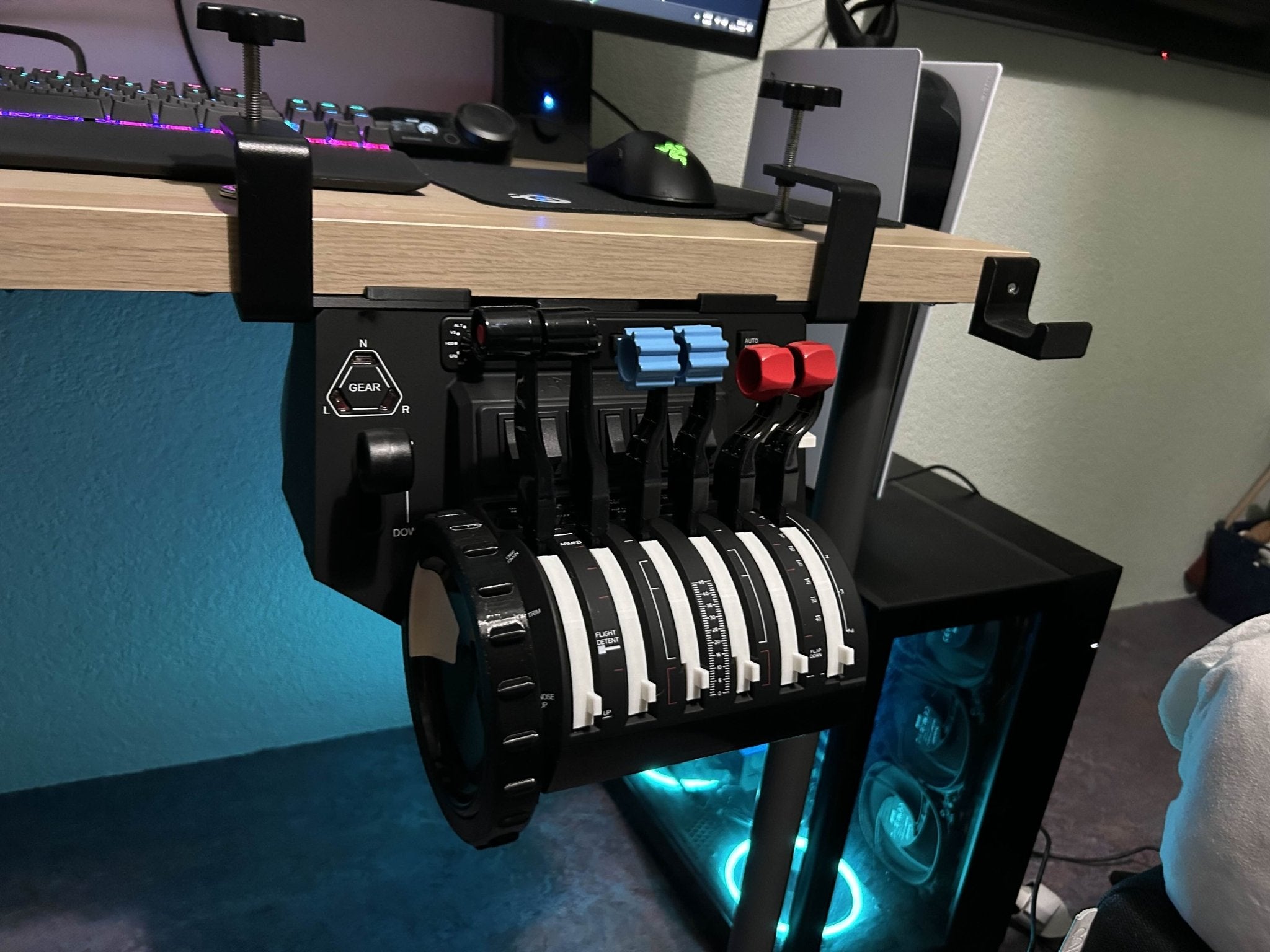 Honeycomb Bravo Throttle Quadrant Dust Cover for Flight Simulator Setup | Protective Cover for Bravo Throttle Sim Equipment - Pjotr3DShop