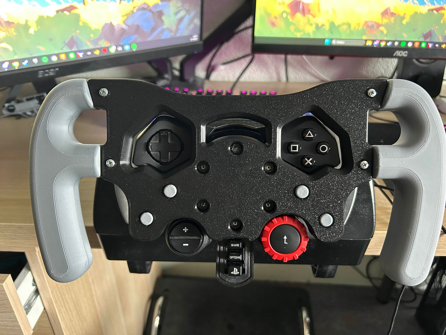 Custom Formula Rim Mod for Logitech G920 Racing Wheel