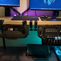 Honeycomb Alpha Bravo Flight Sim Under Desk Mounts