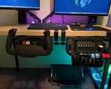 Honeycomb Alpha Bravo Flight Sim Under Desk Mounts