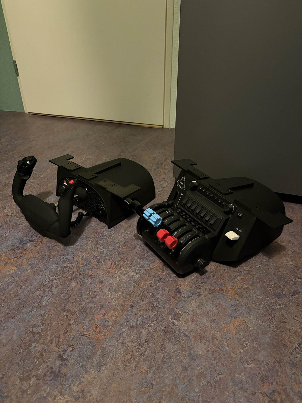 Honeycomb Alpha Bravo Flight Sim Under Desk Mounts