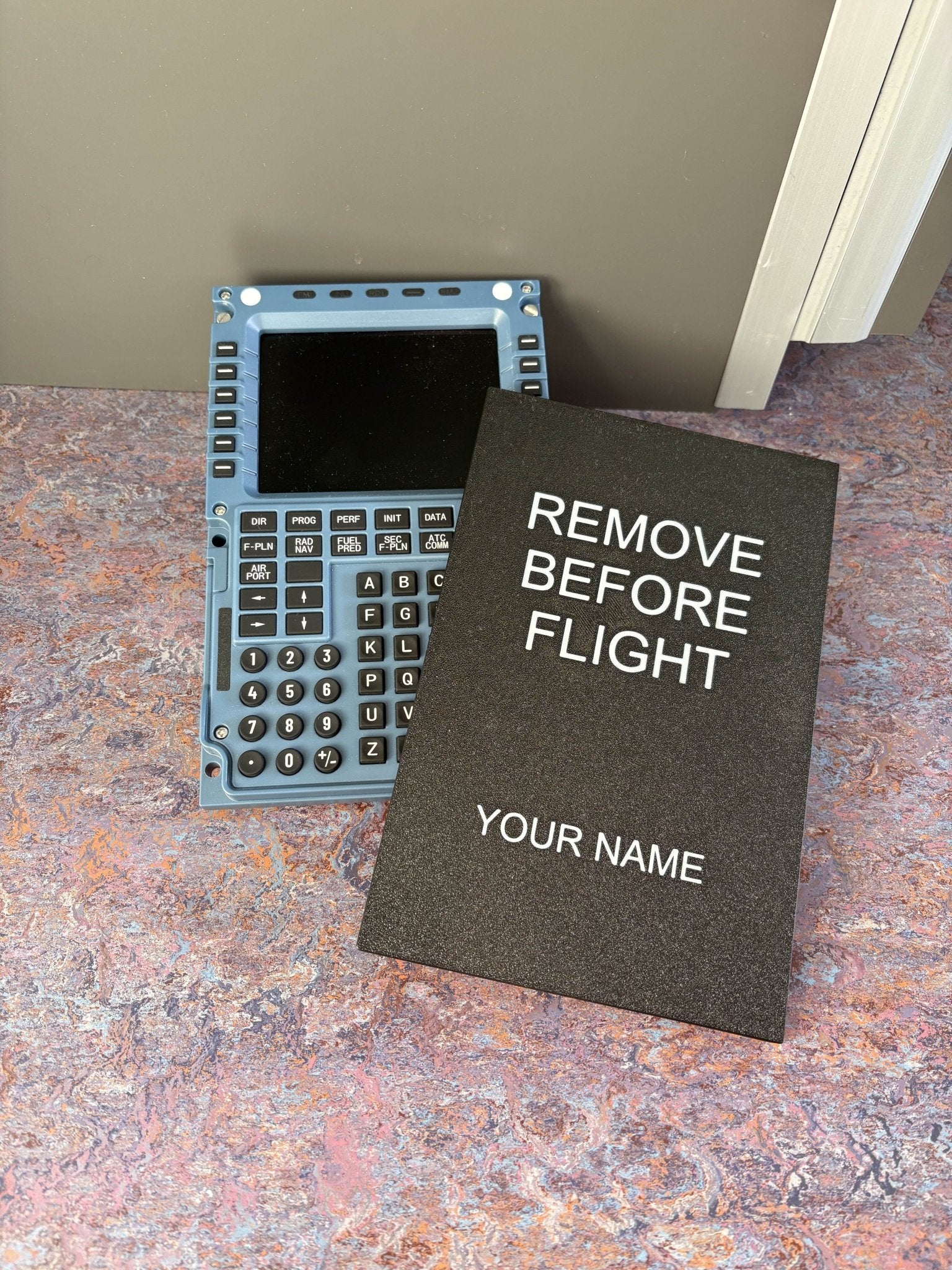 Winwing MCDU & PFP Dust Cover with Personalized Name! - Pjotr3DShop