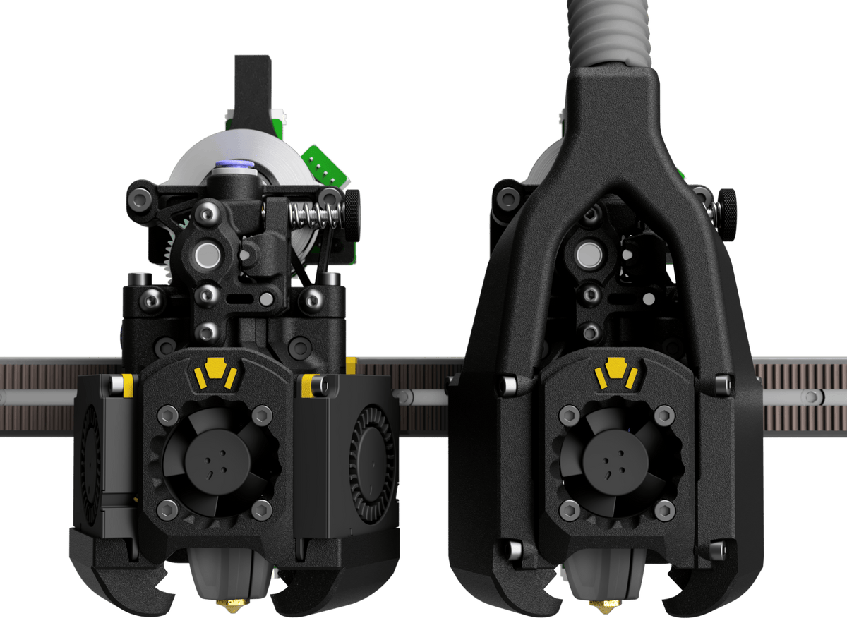 Xol toolhead, the build this hardware kit provides the screws, nuts, heatsets, pins and tubes for